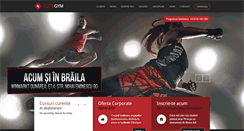Desktop Screenshot of elitegym.ro