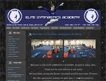 Tablet Screenshot of elitegym.com